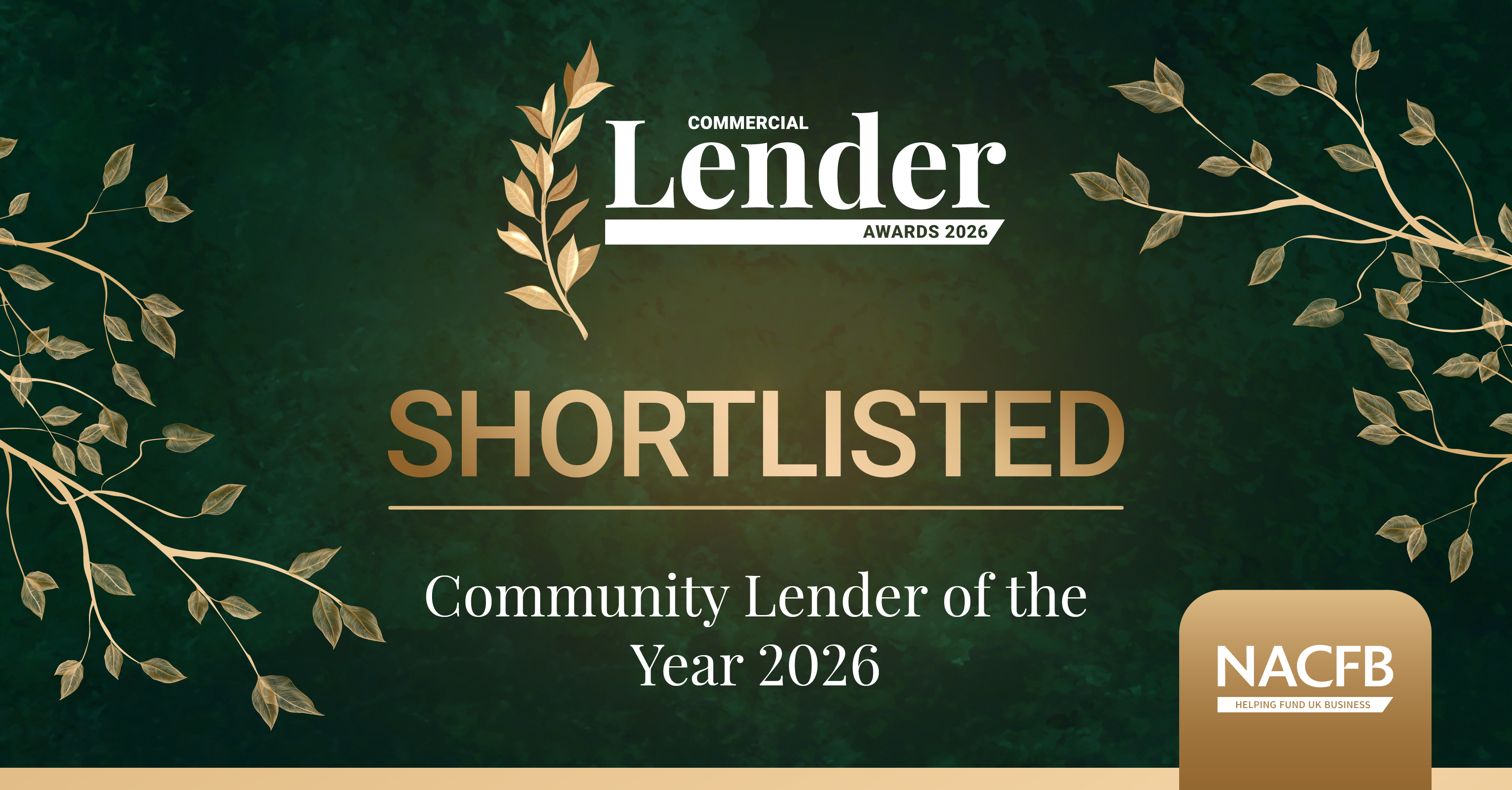 GC Business Finance shortlisted for two NACFB Commercial Lender Awards 2026